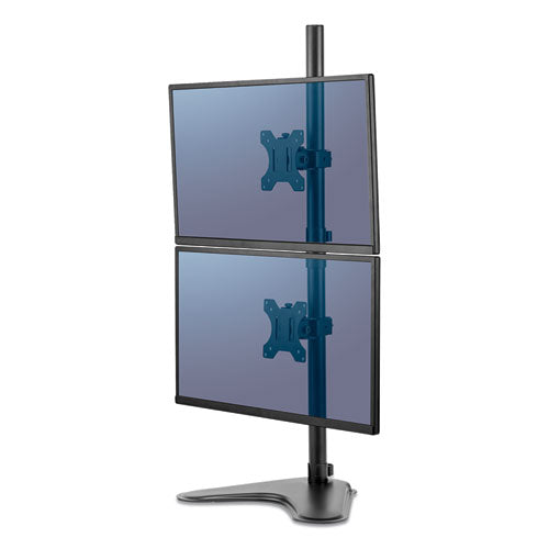 Professional Series Freestanding Dual Stacking Monitor Arm, Up To 32"-17 Lbs
