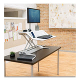 Lotus Dx Sit-stand Workstation, 32.75w X 24.25d X 22.5h, White