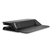 Lotus Dx Sit-stand Workstation, 32.75w X 24.25d X 22.5h, Black