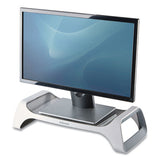 I-spire Series Monitor Lift Riser, 20 X 8 7-8 X 4 7-8, White-gray