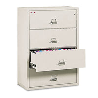 Two-drawer Lateral File, 37.5w X 22.13d X 27.75h, Ul Listed 350°, Letter-legal, Parchment