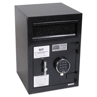 Depository Security Safe, 0.95 Cu Ft, 14 X 15.5 X 20, Black