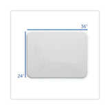 Magnetic Dry Erase Board, 36 X 24, White