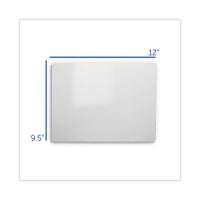 Dry Erase Board, 12 X 9.5,white, 12-pack