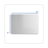 Dry Erase Board, 12 X 9, White, 24-pack