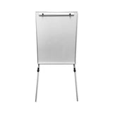 Adjustable Dry Erase Board, 27.5 X 32 Board, White Surface With Aluminum Frame