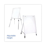 Adjustable Dry Erase Board, 27.5 X 32 Board, White Surface With Aluminum Frame