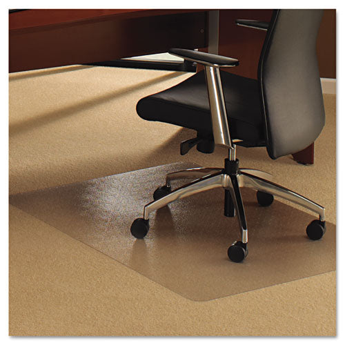 Cleartex Ultimat Chair Mat For High Pile Carpets, 60 X 48, Clear