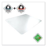 Cleartex Unomat Anti-slip Chair Mat For Hard Floors-flat Pile Carpets, 60 X 48, Clear