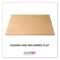Cleartex Megamat Heavy-duty Polycarbonate Mat For Hard Floor-all Carpet, 46 X 60, Clear