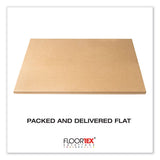 Cleartex Megamat Heavy-duty Polycarbonate Mat For Hard Floor-all Carpet, 46 X 60, Clear