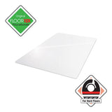 Cleartex Ultimat Polycarbonate Chair Mat For Hard Floors, 48 X 60, Clear