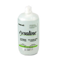 Fendall Eyesaline Eyewash Bottle Refill, 32oz Bottle, 12-carton