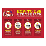 Coffee Filter Packs, Classic Roast, .9 Oz, 10 Filters-pack, 4 Packs-carton