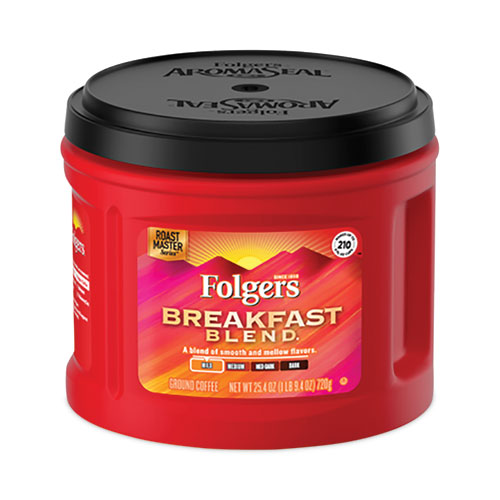 Coffee, Breakfast Blend, 25.4 Oz Canister