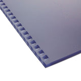 Proclick Pre-punched Clear Binding System Cover, Letter, 25-pack