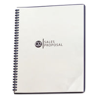 Proclick Pre-punched Clear Binding System Cover, Letter, 25-pack