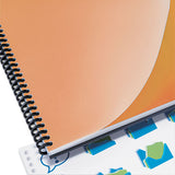 Design View Presentation Binding System Covers, 11 X 8 1-2, Frost, 25-pack
