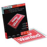 Ezuse Thermal Laminating Pouches, 7 Mil, 9" X 11.5", Gloss Clear, 100-box