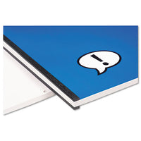 Velobind Reclosable Spines, 200 Sheet Capacity, Blue, 25-pack
