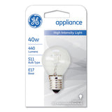 Incandescent S11 Appliance Light Bulb, 40 W