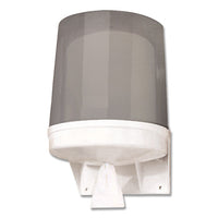 Center Pull Towel Dispenser, 10.5 X 9 X 14.5, Transparent