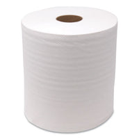 Hardwound Roll Towels, 1-ply, Brown, 8" X 300 Ft, 12 Rolls-carton