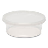 Plastic Deli Containers, 8 Oz, Clear, Plastic, 240/carton