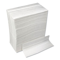 Tall-fold Napkins, 1-ply, 7 X 13 1-4, White, 10,000-carton