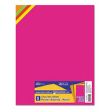 Premium Coated Poster Board, 14 X 22, White, 8-pack