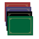 Certificate-document Cover, 12 1-2 X 9 3-4, Navy Blue, 6-pack