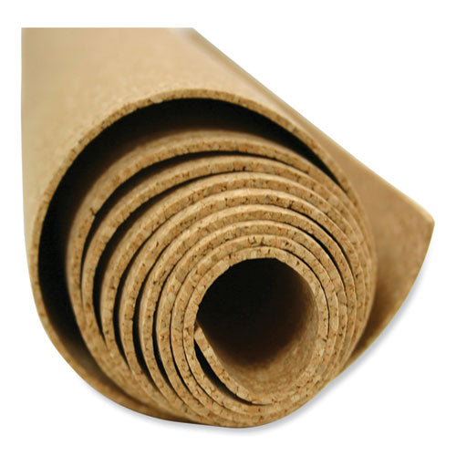 1/4 Natural Cork Roll, 96 X 48, Tan Surface, Ships In 7-10 Business Days