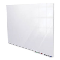 Aria Low Profile Magnetic Glass Whiteboard, 120 X 48, White Surface, Ships In 7-10 Business Days