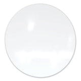 Coda Low Profile Circular Magnetic Glassboard, 24 Diameter, White Surface, Ships In 7-10 Business Days