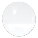 Coda Low Profile Circular Magnetic Glassboard, 36 Diameter, White Surface, Ships In 7-10 Business Days