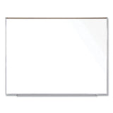 Magnetic Porcelain Whiteboard W/satin Aluminum Frame And Map Rail, 72.5 X 60.47, White Surface, Ships In 7-10 Business Days