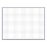 Non-magnetic Whiteboard With Aluminum Frame, 24 X 17.81, White Surface, Satin Aluminum Frame, Ships In 7-10 Business Days