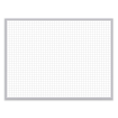 Non-magnetic Whiteboard With Aluminum Frame, 24 X 17.81, White Surface, Satin Aluminum Frame, Ships In 7-10 Business Days