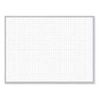 Non-magnetic Whiteboard With Aluminum Frame, 36 X 23.81, White Surface, Satin Aluminum Frame, Ships In 7-10 Business Days