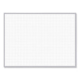 Non-magnetic Whiteboard With Aluminum Frame, 36 X 23.81, White Surface, Satin Aluminum Frame, Ships In 7-10 Business Days