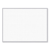 Non-magnetic Whiteboard With Aluminum Frame, 48 X 35.81, White Surface, Satin Aluminum Frame, Ships In 7-10 Business Days