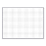 Non-magnetic Whiteboard With Aluminum Frame, 48 X 35.81, White Surface, Satin Aluminum Frame, Ships In 7-10 Business Days