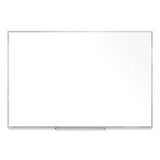 Non-magnetic Whiteboard With Aluminum Frame, 60.63 X 36.44, White Surface, Satin Aluminum Frame, Ships In 7-10 Business Days