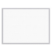 Non-magnetic Whiteboard With Aluminum Frame, 120.63 X 48.63, White Surface, Satin Aluminum Frame, Ships In 7-10 Business Days