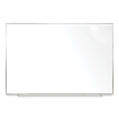 Non-magnetic Whiteboard With Aluminum Frame, 48.63 X 48.47, White Surface, Satin Aluminum Frame, Ships In 7-10 Business Days