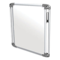 Nexus Double-sided Portable Whiteboard Tablet, 27.88x27.88, White Surface, Satin Aluminum Frame, Ships In 7-10 Business Days