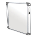 Nexus Double-sided Portable Whiteboard Tablet, 27.88x27.88, White Surface, Satin Aluminum Frame, Ships In 7-10 Business Days