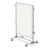 Nexus Partition Whiteboard, 52.38 X 76.13 X 21.38, White, Ships In 7-10 Business Days
