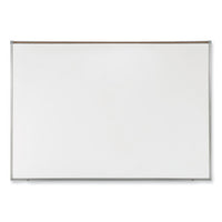 Proma Magnetic Porcelain Projection Whiteboard W/satin Aluminum Frame, 96.5 X 48.5, White Surface,ships In 7-10 Business Days