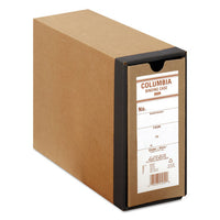 Columbia Recycled Binding Cases, 2 Rings, 3.13" Capacity, 11 X 8.5, Kraft